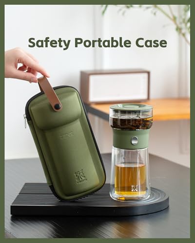 Modern Glass Infuser Teapot