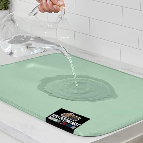 Ultra Absorbent Microfiber Dish Drying Mat