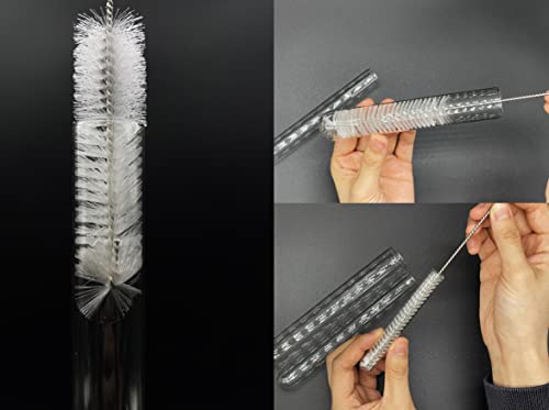 12 PCS Straw Cleaner Brush kit with 2mm
