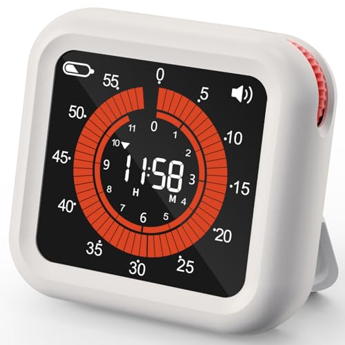 Digital Magnetic Visual Kitchen Timer