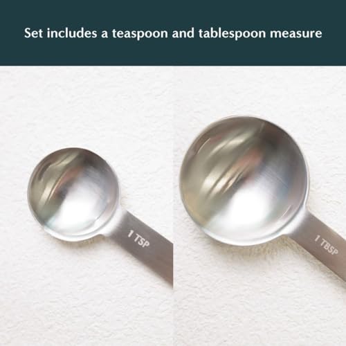 Stainless Steel Measuring Spoon (2 Count)