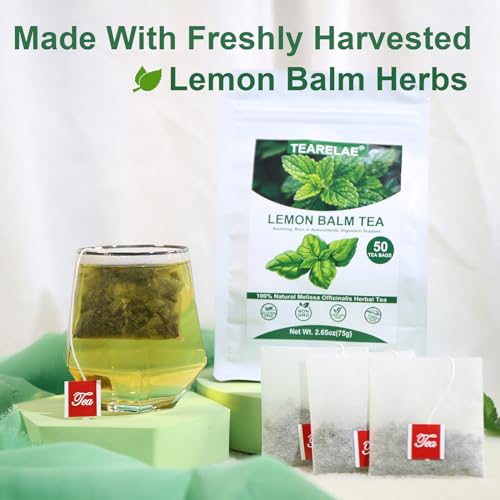 Lemon Balm Tea Bag (50 Count)