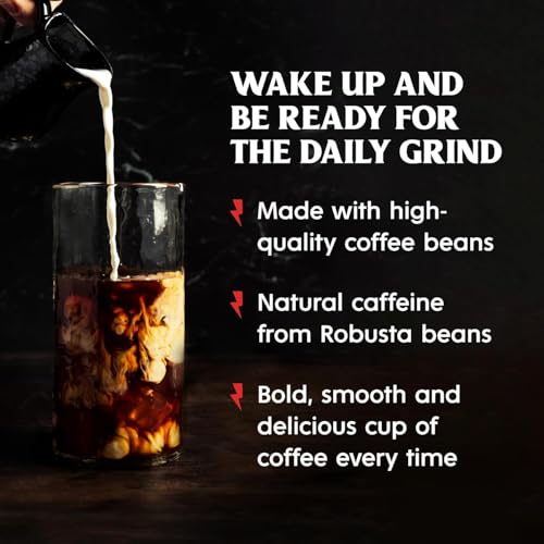 Power Surge High Caffeine Dark Roast Ground (16 Ounce)
