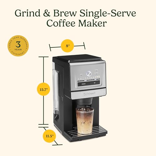 Coffee Maker Grind and Brew Single Serve Coffee Maker