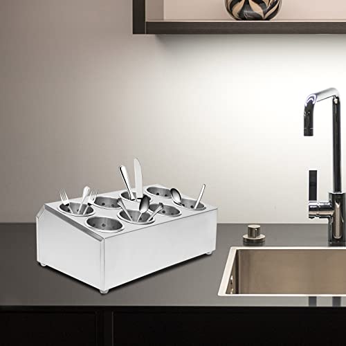 Stainless Steel Flatware Utensil Holder