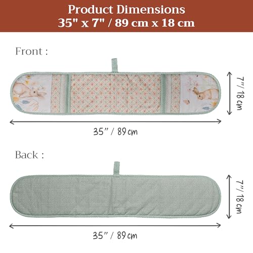 Double Oven Mitts 100% Cotton Double Oven Glove
