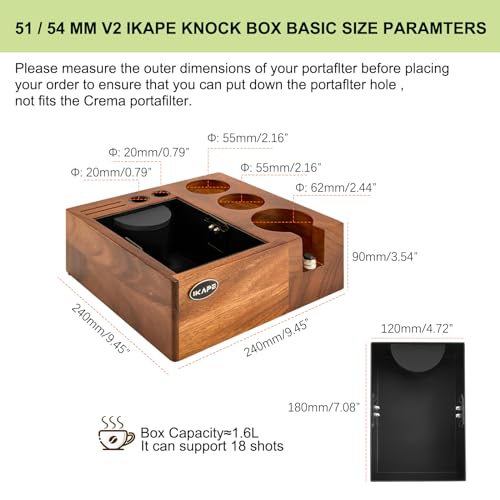 V2 Espresso Knock Box