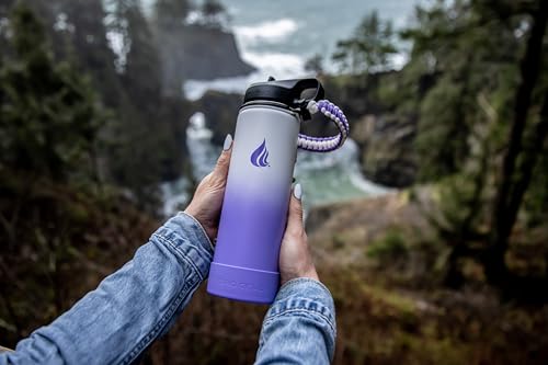 Stainless Steel Insulated Water Bottle with Straw