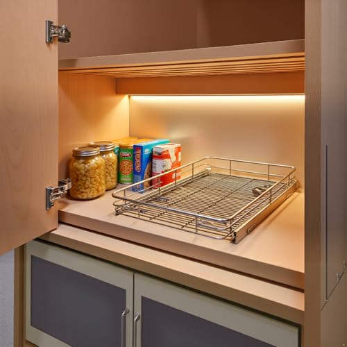 Pull Out Cabinet Organizer 22" W x 21" D