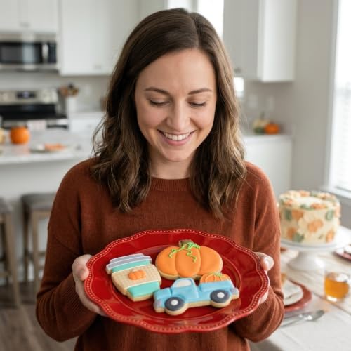 Ann Clark Pumpkin Harvest Cookie Cutters Set of 3