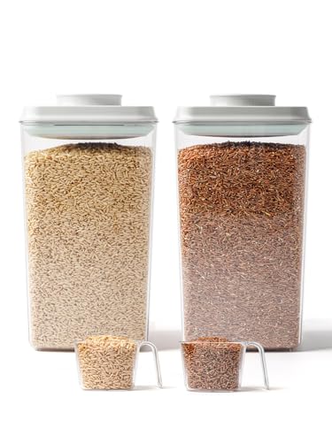 4.22Qt Airtight Food Storage Containers with Pop Lids