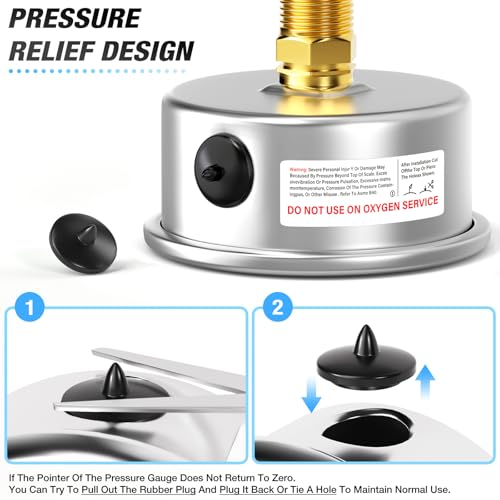 0~30Psi Stainless Steel 1