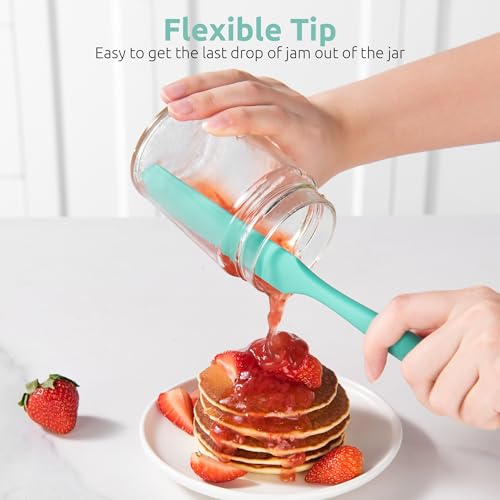 Skinny Silicone Jar Spatula Scraper
