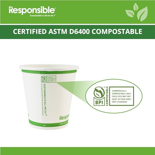 6 oz Paper Hot Cups Bulk (6 Count)