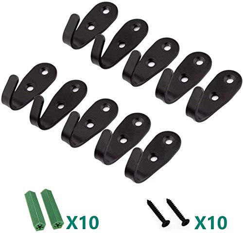 Heavy Duty Wall Hooks (10 Count)