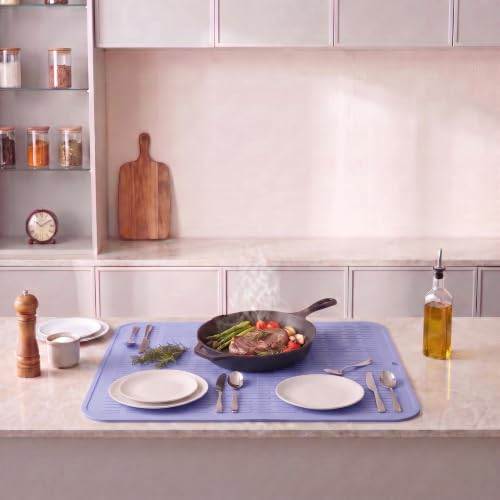 Silicone Dish Drying Mat for Multiple Usage
