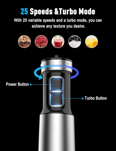 1000W Powerful Immersion Blender handheld