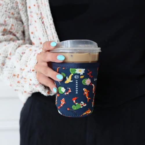 JavaSok Iced Coffee & Cold Soda Insulated Neoprene Cup Sleeve