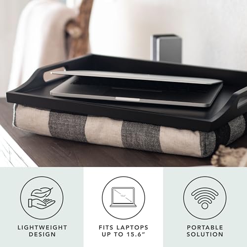 Wood Lap Tray