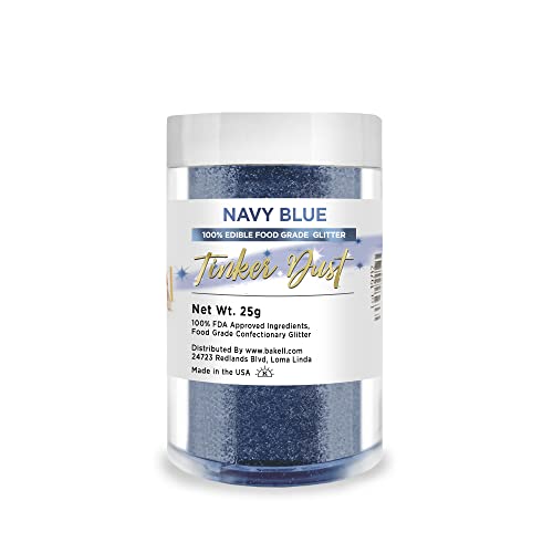 Navy Blue Edible Glitter
