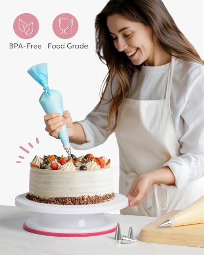 71 Cake Decorating Kit Baking Supplies Tools for Beginners & Pros (71 Count)