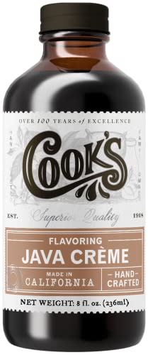 Java Creme Coffee Flavor for Baking & Beverages (8 Fl Oz)