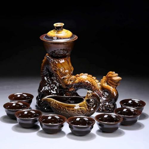 Chinese Gongfu Tea Set Ceramic Teapot with Infuser