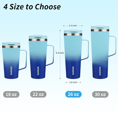26oz Insulated Tumbler with Handle