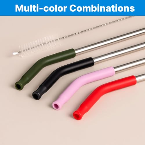 Stainless Steel Straws for 30 oz YETI Tumbler (4 Count)