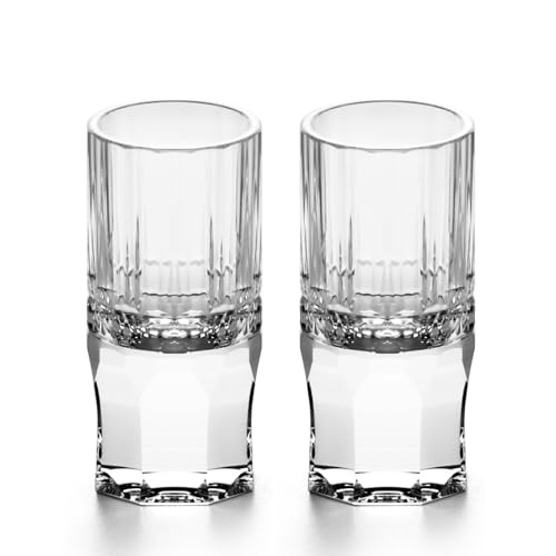 Crystal Shot Glasses Set of 2 (2 Count)