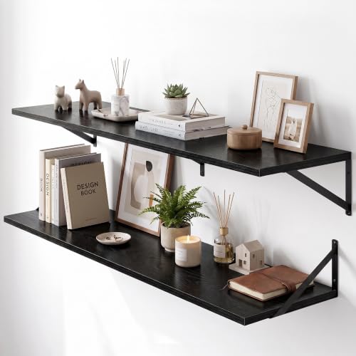 Wall Mounted Floating Shelves Set of 2 (2 Count)