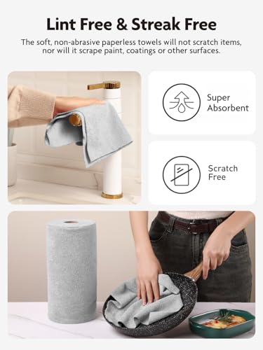 Microfiber Cleaning Cloth Rolls (150 Count)