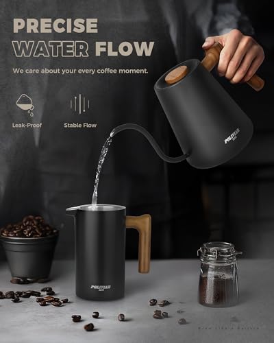 POLIVIAR Electric Gooseneck Kettle