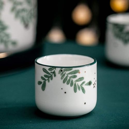 6 Piece Luxury Porcelain Tea Set with Teapot