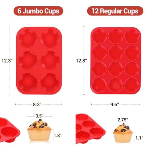 Silicone Muffin Pan (2 Count)