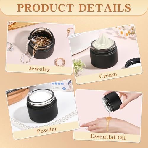 Glass Jars with Lids (24 Count)