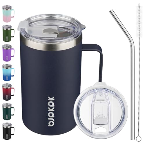 25oz Insulated Coffee Mug with Handle