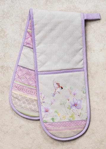 Double Oven Mitts 100% Cotton Double Oven Glove