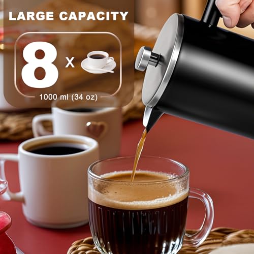 34 OZ Large French Press