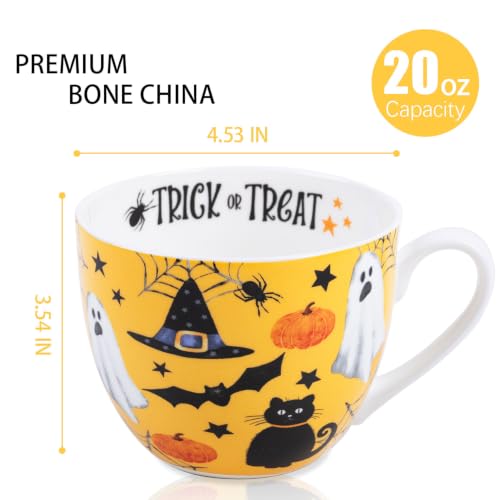 Orange Halloween Hug Mug