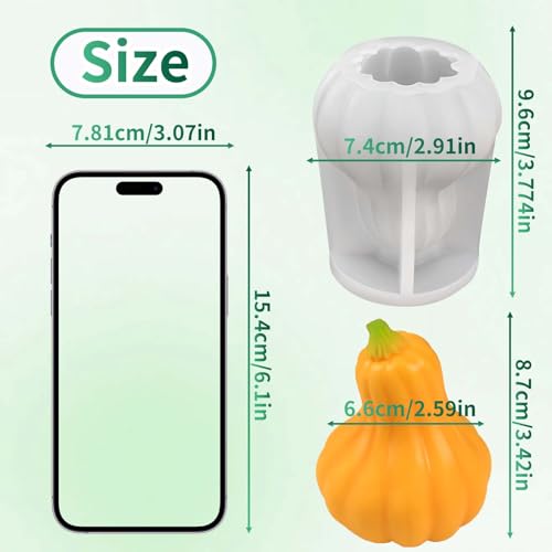 Pumpkin Candle Mold