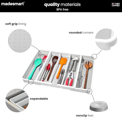 Classic Expandable Compartment Utensil Tray