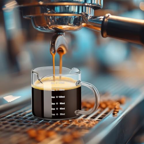 4 Pcs 6oz 180ml Espresso Cups (4 Count)