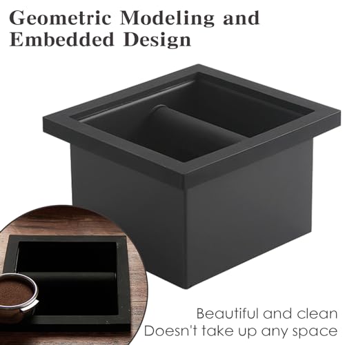 Stainless Steel Coffee Ground Knock Box Chute