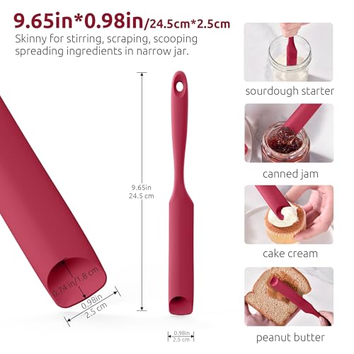 Silicone Jar Spatula for Sourdough Starter