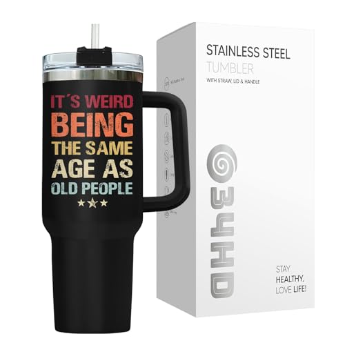 Dad Vintage 1975 50th Classic 40 oz Tumbler with Handle