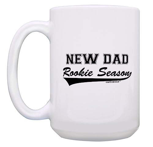 New Dad Rookie Season 15oz Coffee Mug