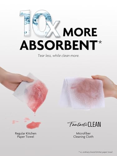 Microfiber Cleaning Cloth Rolls (150 Count)
