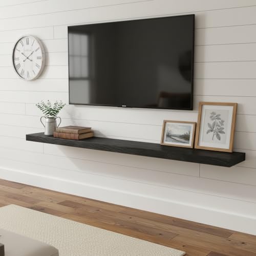 Deep Floating Shelves 72x12” Set of 1