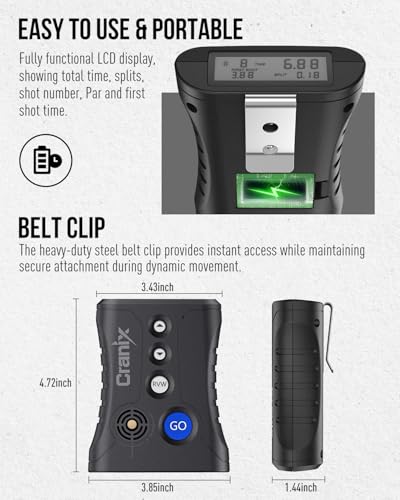 Professional Shot Timer for Shooting Competition